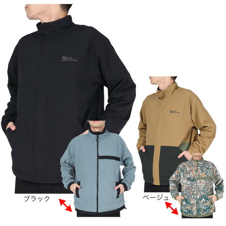 ジャックウルフスキン（JackWolfskin）（メンズ）アウター JP WNTR VERSA リバーシブル ジャケット 5025482