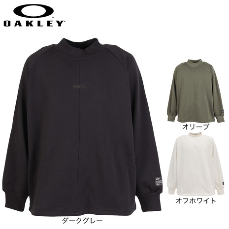 オークリー（OAKLEY）（メンズ）フリース クルーネック FGL SLICK FLEESE CREW 5.7 FOA408127 速乾 UVカット