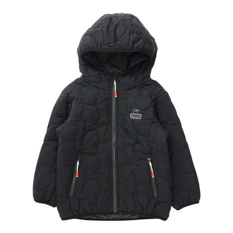 チャムス（CHUMS）（キッズ）キッズ ブービーステッチ パテッドパーカー CH24-1069-K001｜SuperSportsXEBIO支店 9,687円