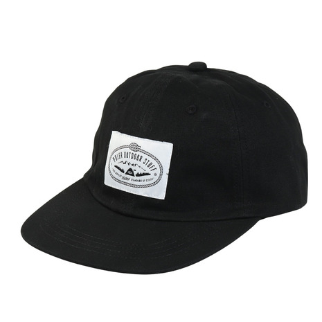 ポーラー（POLER）（メンズ）帽子 コットン DRAW CODE キャップ 253MCV0095-BLK