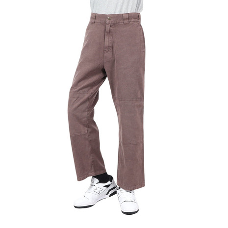 エクストララージ（XLARGE）（メンズ）OVERDYED DOUBLE KNEE パンツ 101243031009-BROWN