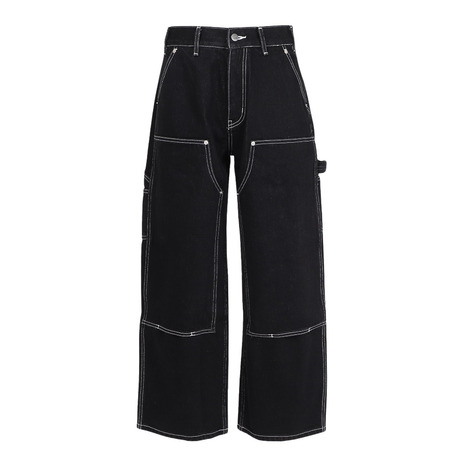 SPLR（SPLR）（メンズ）Contrast Stitch ダブルニー デニム パンツ 2521-18117-01800