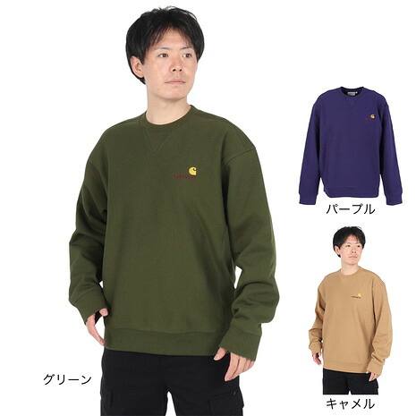カーハート（CARHARTT）（メンズ）アメリカン スクリプト スウェットシャツ I0254752
