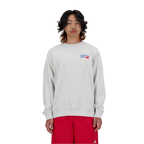 【ポイント10倍！要エントリー★4/7 00:00-4/10 01:59まで】ニューバランス（new balance）（メンズ）アスレチックス プレミアムロゴスウェットクルーネックシャツ MT41547AHH