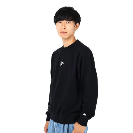 ニューエラ（NEW ERA）（メンズ、レディース）裏毛 スウェット クルーネック Flag Logo Mini 13755318
