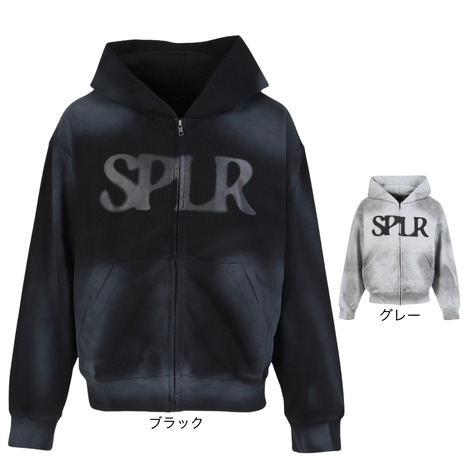 SPLR（メンズ）Dust Spray Dyed ジップ フーディー 2521-18113