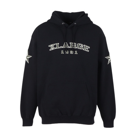 エクストララージ（XLARGE）（メンズ）1991 フーデッド スウェットシャツ 101254012017-BLACK