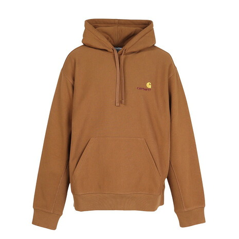 カーハート（CARHARTT）（メンズ）フーデッド アメリカン スクリプト スウェットシャツ I028279HZXX25FW