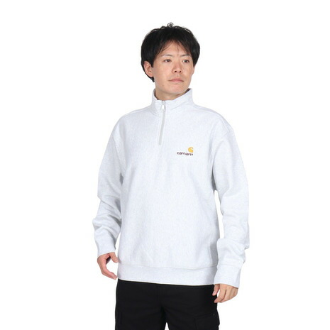 楽天市場】Carhartt/カーハート HALF ZIP AMERICAN SCRIPT SWEAT