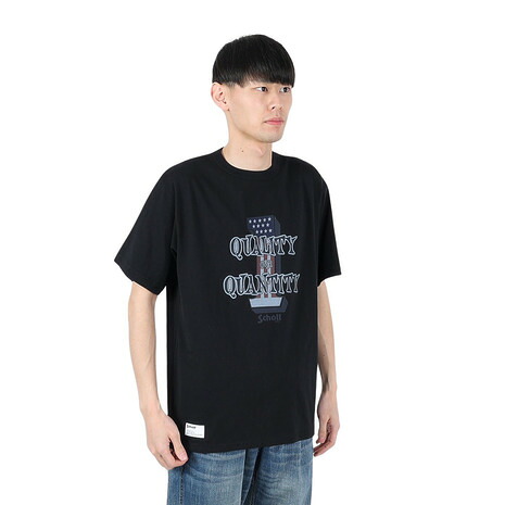 ショット（Schott）（メンズ）クオリティ・オーバー QUANITY 半袖Tシャツ 782-5134013 BLACK 4,876円