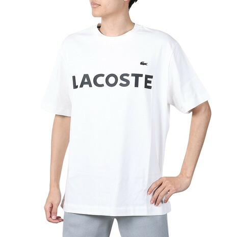 ラコステ（LACOSTE）（メンズ）ヘビーウェイト ブランドネームロゴTシャツ TH2299-9970V｜SuperSportsXEBIO支店