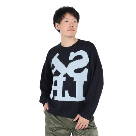 SPLR（SPLR）（メンズ）Carving クルーネックニット 2421-18116-00700