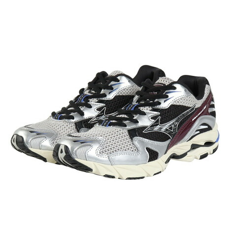 ミズノ（MIZUNO）（メンズ、レディース）ランニングシューズ タウンシューズ ウェーブライダー 10 グレー ブラック D1GA210417 スポーツ カジュアル シューズ 13,838円