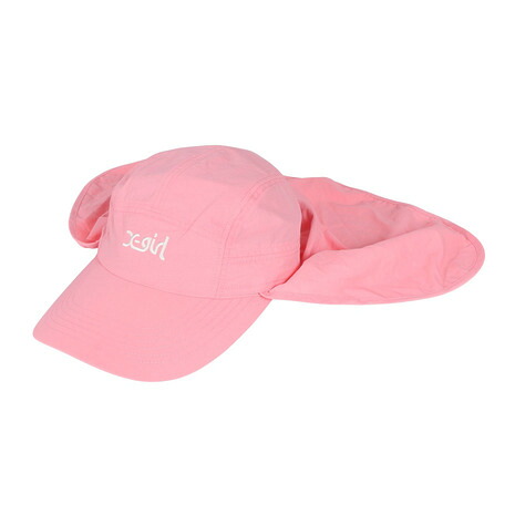 エックスガール（X-gir）（レディース）帽子 サンガード キャップ ピンク 155251051003-PINK UPF50+ 撥水 防風 サンガード 日除け 日焼け対策 シンプル