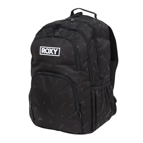 ロキシー(ROXY)(レディース)リュック GO OUT バックパック 黒×チャコールグレー 28L 26SPRBG261301MUL1 デイバッグ