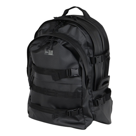 ニューエラ（NEW ERA）（メンズ、レディース）リュック キャリアパック シンセティックレザー 黒 35L 14750920 デイバッグ バックパック 大容量