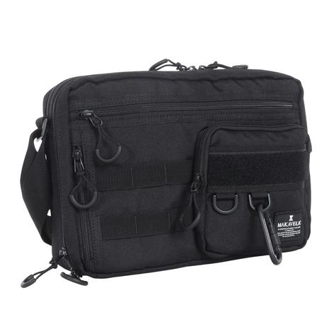 マキャベリック（MAKAVELIC）（メンズ、レディース）TACTICAL ショルダーバッグ 312410501BLK 6L 黒