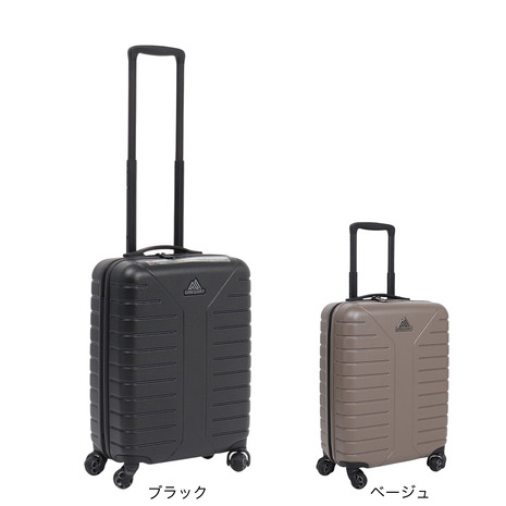 グレゴリー（GREGORY）（メンズ、レディース）キャリーバッグ クアドロキャリーオン トータルブラック 150950 37L 機内持ち込み対応 軽量 小型