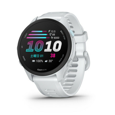ガーミン(GARMIN)(メンズ、レディース)ランニングウォッチ Forerunner 70 010-04307-31 White|SuperSportsXEBIO支店