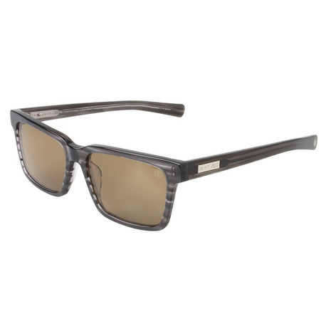 ブラックフライ（BLACK FLYS）（メンズ、レディース）サングラス FLY HADLEY グレー BF-1194-18 偏光 UVカット 紫外線防止 日差し対策 偏光 目 保護 スクエア