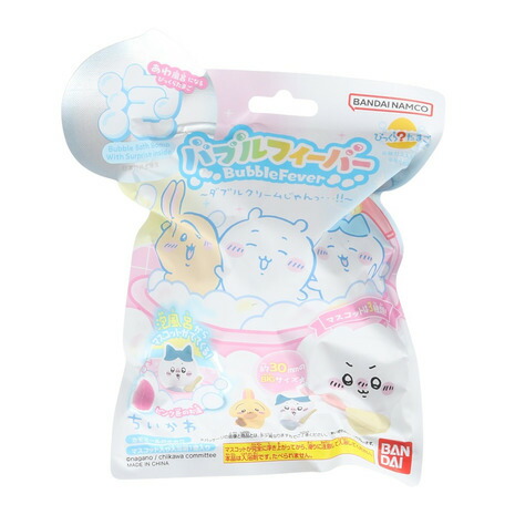 楽天市場】ちいかわ 虹の出てくる入浴剤 カラフルバスフィズ