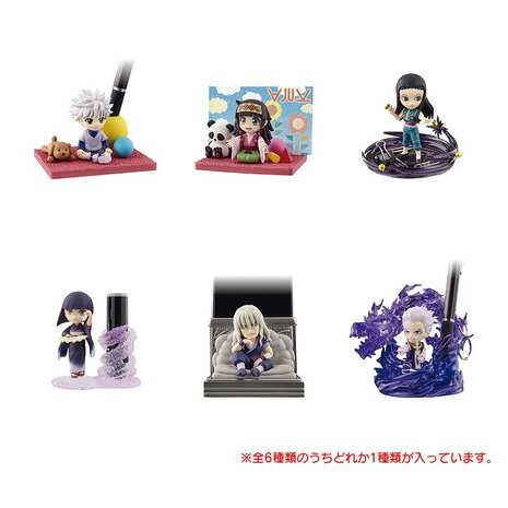 HUNTER×HUNTER メルエム　ネテロ　キルア　3体セット 楽天市場】送料無料 re-ment HUNTER×HUNTER DesQ DESKTOP HUNTER
