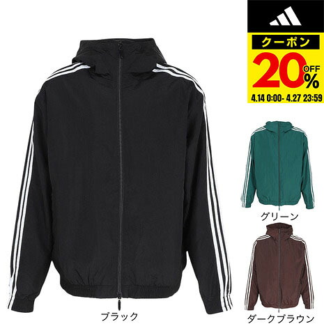 【20％OFFクーポン対象！4/27まで】アディダス（adidas）（メンズ）M3ストライプ ウーブンジャケット XB OFG80