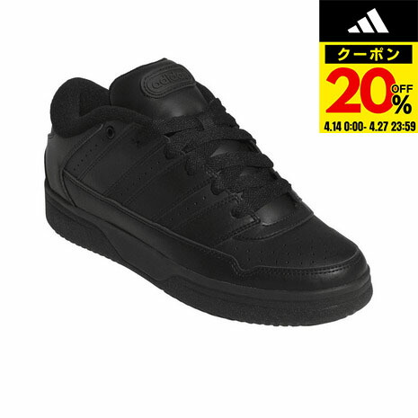 【20％OFFクーポン対象！4/27まで】アディダス（adidas）（メンズ、レディース）スニーカー スポーツシューズ ターンアラウンド ブラック OPV58-JS0148 スポーツ カジュアル シューズ