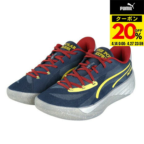 【20％OFFクーポン対象！4/27まで】プーマ（PUMA）（メンズ）バスケットシューズ バッシュ オールプロ ニトロ POLAR EXPRESS 31039601 お一人様一点まで