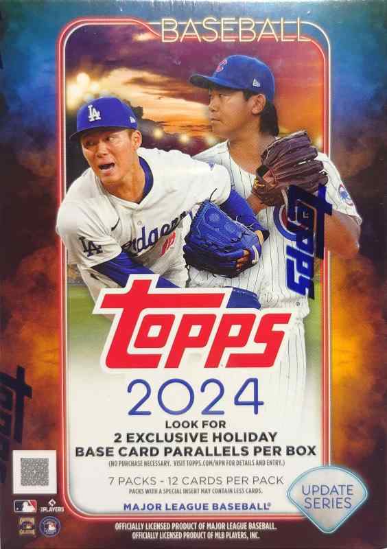 2024 Topps Baseball Update Series - Value Box トップス ベースボール アップデート バリューボックス [並行輸入品]