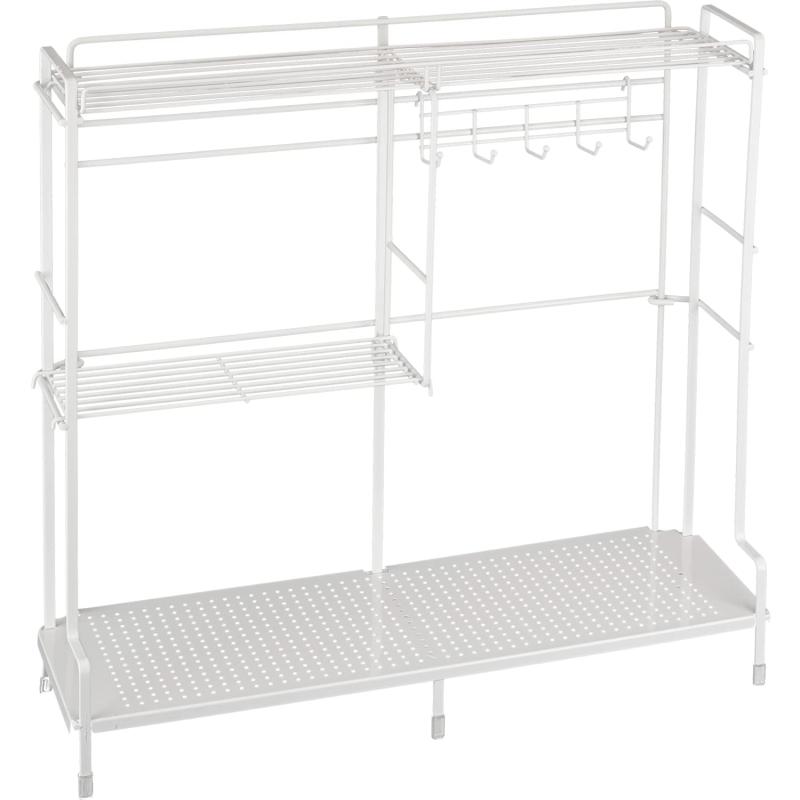 サイドラック Amazon｜山善(YAMAZEN) ヘッドボード ベッドサイドラック (テーブル