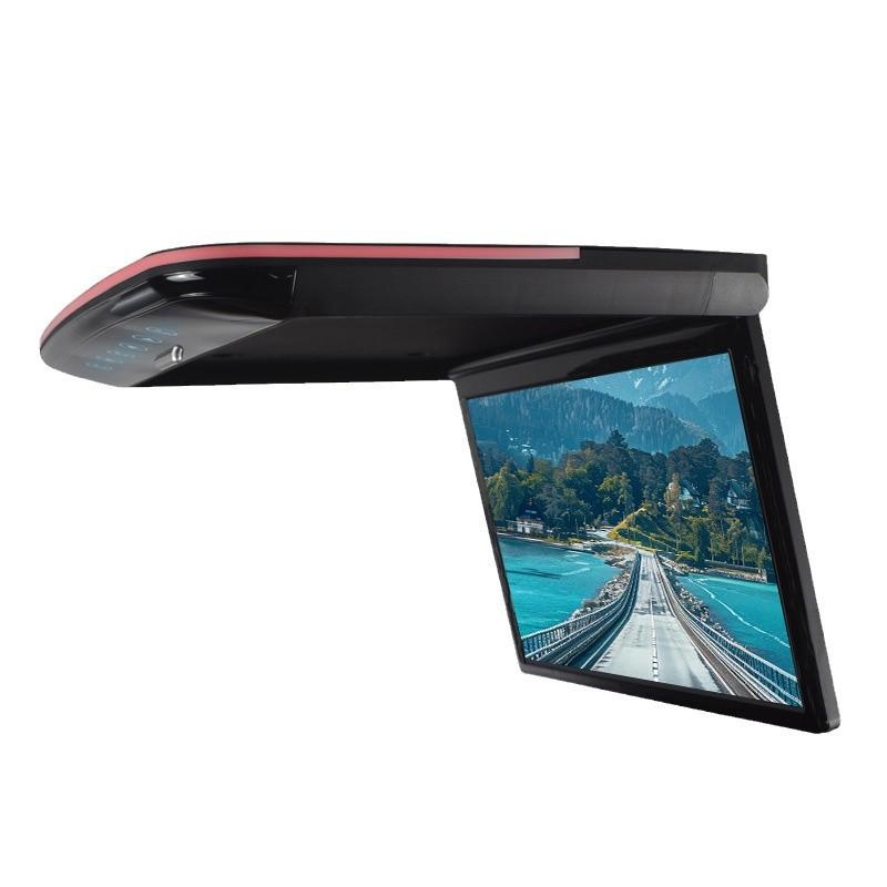 車載見せびらかす 吸込式 MP5 安卓 LED 13.3in 14in IPS OLED 1920x1080 高解像力 AV 固定ディスクインプット 黒 米色 薄墨色 ABS原料品 ユニバーサル鉄道車両用