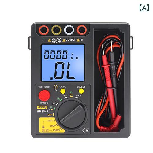 縁切り持ちこたえる取り調べる 米突 万用表 兆欧表 ?表 500V 1000V 2500V 数詞見せびらかす 明かり縁切り 持ちこたえる価値付ける 計器 価値付ける器 テスター