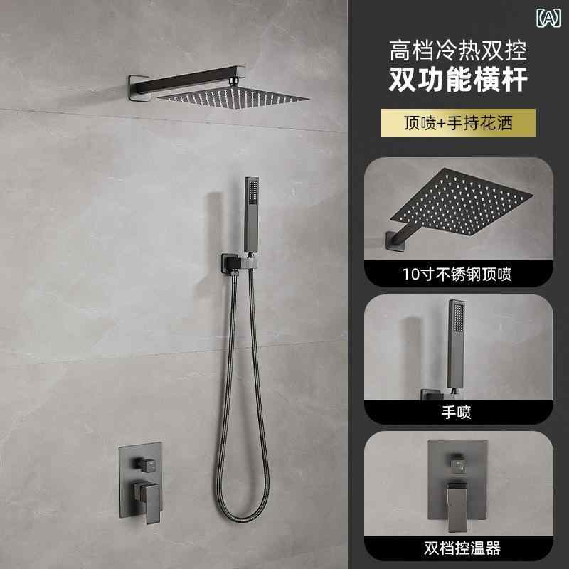 シャワー尖端 仕掛ける 壁埋め込み 全銅製 増圧 雨淋 吹きつける 水の泡 泊まり遣りかた 家用 今日このごろ 分かりやすい 方形 無意味さメッキ産業 割り増し金 耐久性 高圧 埋込式 入壁式 割り増し金青写真