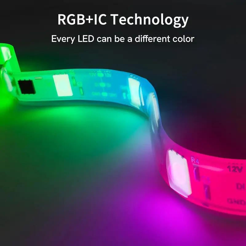 LED 灯帯 TV 同画面 同期調整 RGB 幻彩 佇まい灯 追光 かっこ良い 抑えつける 遥控 調光 テレビ受像機 周囲の状況 2.4m 4.2m 5m 非雨合羽