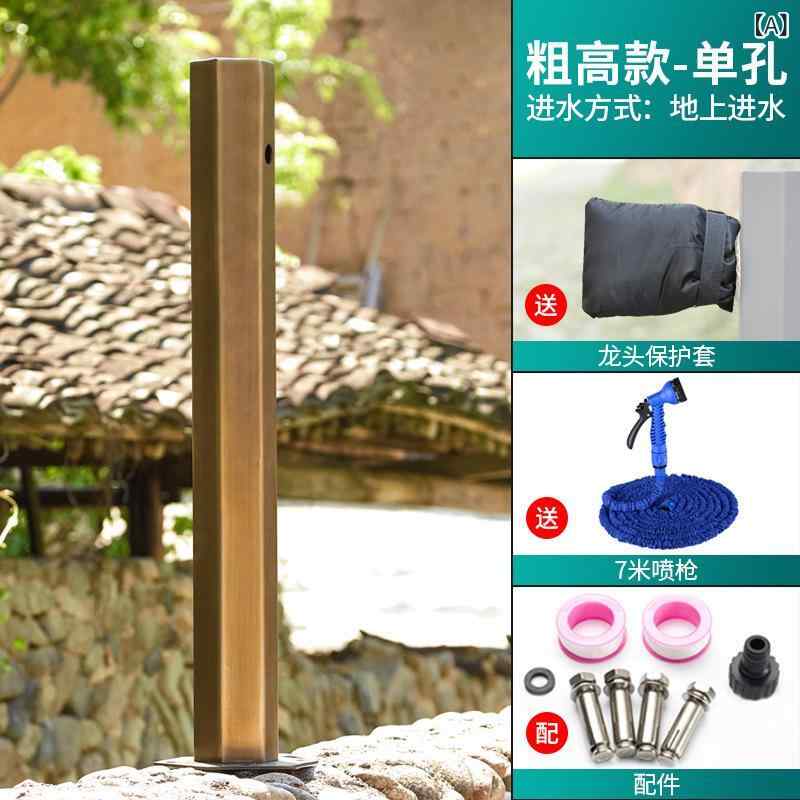 水脈 運動場水栓 防凍 毛の荒物 立柱 304ステンレス鋼 六角 アンティーク 粗款 細款 矮款 庭院 庭園 室外 家用 稲荷 水鴨 青蛙 公鶏 猫 犬 ?魚 ドルフィン マージャン 熊猫 龍型 仙鶴 木馬 単大洪水 双大洪水 地打ち上げる 側打ち上げる 噴? 保護すること套 陶瓷弁膜