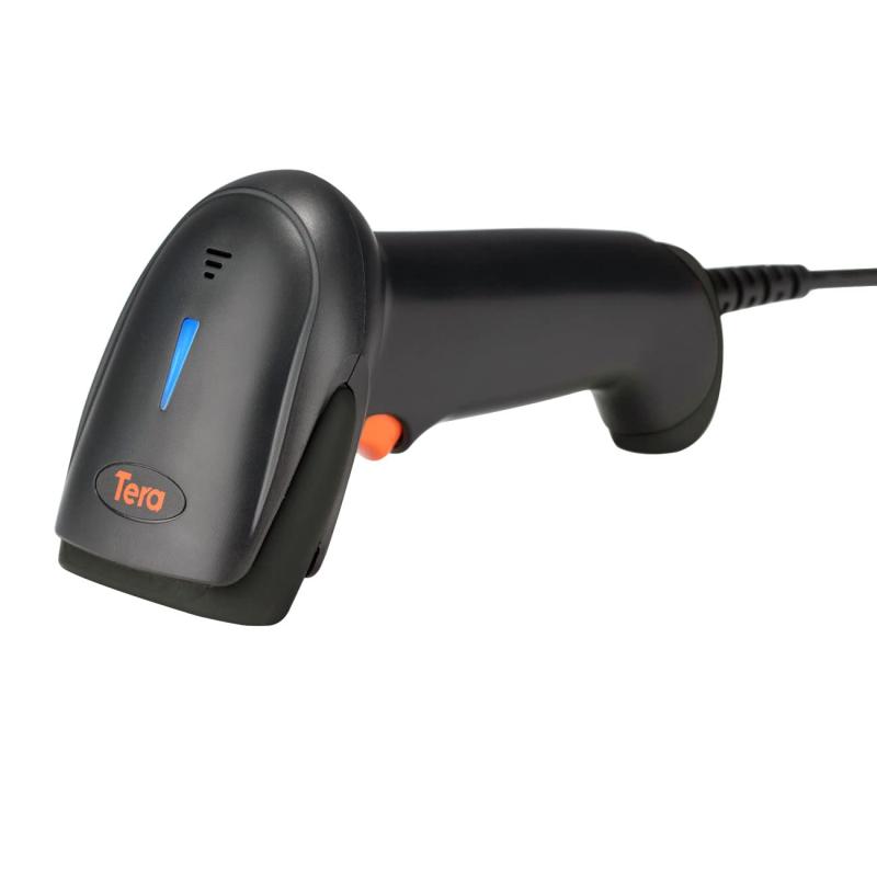 楽天市場】Tera バーコードリーダー USB 1次元 レーザー 有線 高速読取