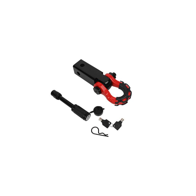 牽引フック ハヴァル ラプター Hi4 方口 ドラッグバー クイックリリース式U字型トレーラーアーム 衝突防止 オフロード アクセサリー 黒 赤 グレー 緑 オレンジ 白 青｜SUPERYOU