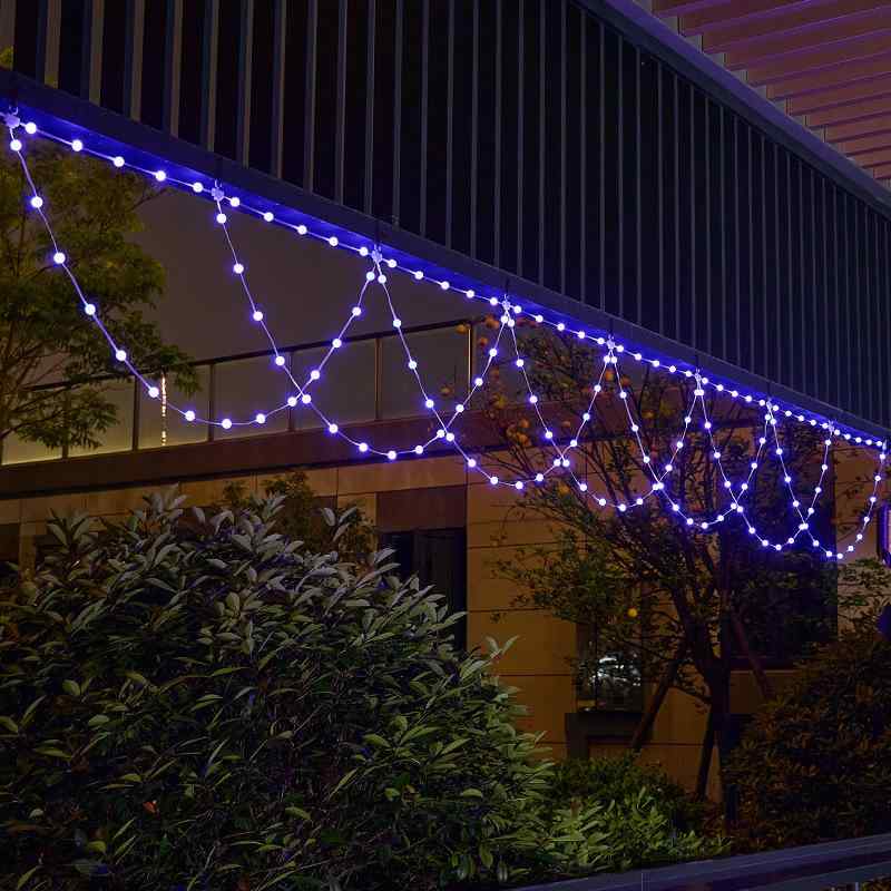 LED 屋根飾り灯 バルコニー 庭園 飾り灯 太陽光 ストリングライト クリスマス 祭り 雰囲気灯 窓・耳灯 彩色 遥控 PVC IP65 派? 婚? 室内 子供部屋 少女寝室 ホテル 撮影 ホテル 室内 子供部屋 少女寝室 婚礼 クリスマス 祭り 飾り｜SUPERYOU