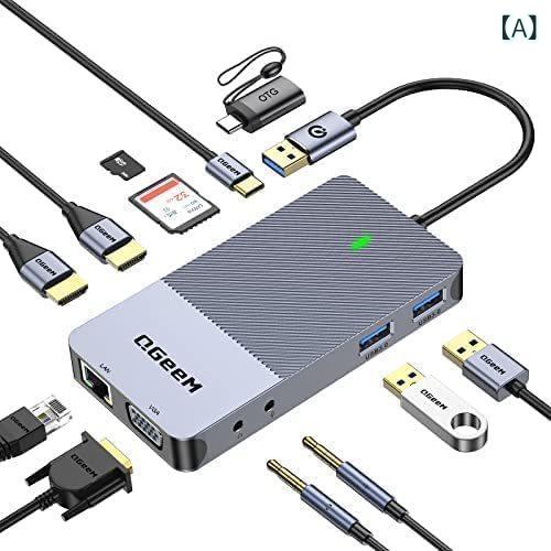 Type-C 取りひろげるドック 11インチ1 こしき 多役立つこと集線器 万覚え帳マイコン 経口避妊薬 スマホ 外信用販売 弾丸道路伝える USB 界面 HDMI SD歌留多指導者 VGA PD申し受ける
