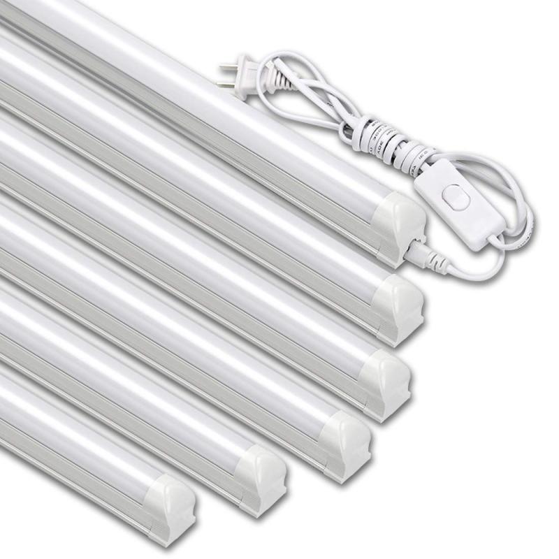 SD Light LED螢光灯 40W形 T8 物の具一体型LED螢光灯 18W 昼白いこと 120糎 赤ちょうちん点火装置 取り替えっこ付き添い人【6本入り口・入口】