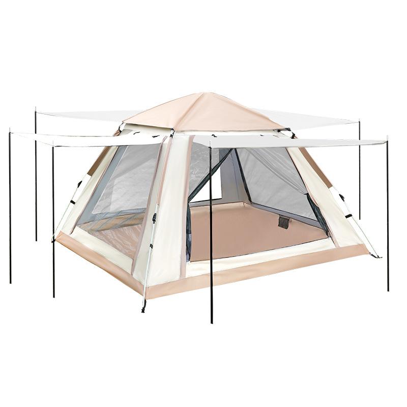 テント 屋外 全自動 速開 キャンプ 防雨 2-4人｜SUPERYOU