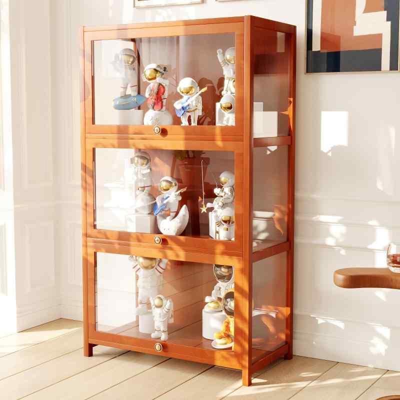 楽天市場】和風 ショーケース 木製 ガラス 陳列棚 商品台 ディスプレイ