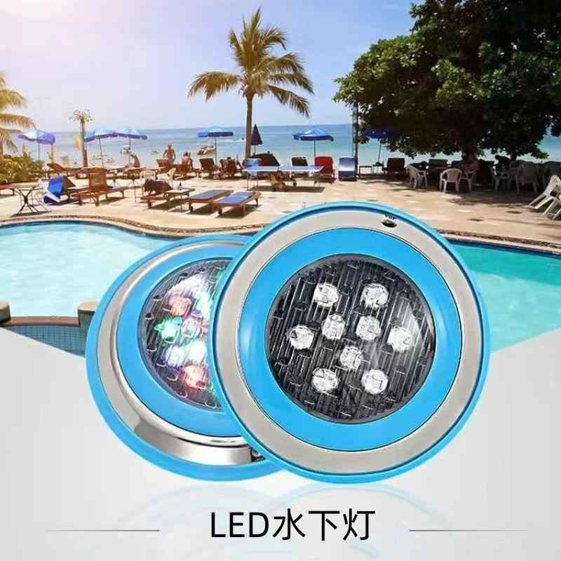 スウィミングプール点火装置 雨合羽 LED 埋め込み式 床点火装置 水中点火装置 水没点火装置 超晴れ晴れしい パソコン 外殻 6W 9W 12W 18W 多色可調 遥控式 正白光 暖白光 赤 緑 藍 黄 七彩光 12V 230粍 300粍 180粍