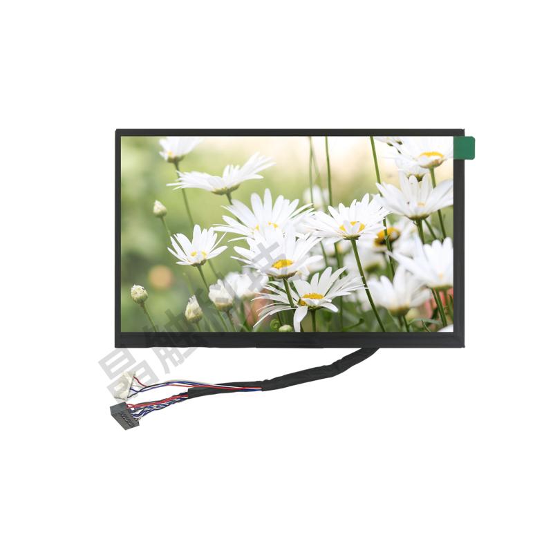 液晶屏 液晶見せびらかす 7in 1024x600 解像力 300シーディー 明るさ LVDS IPS  見せびらかす