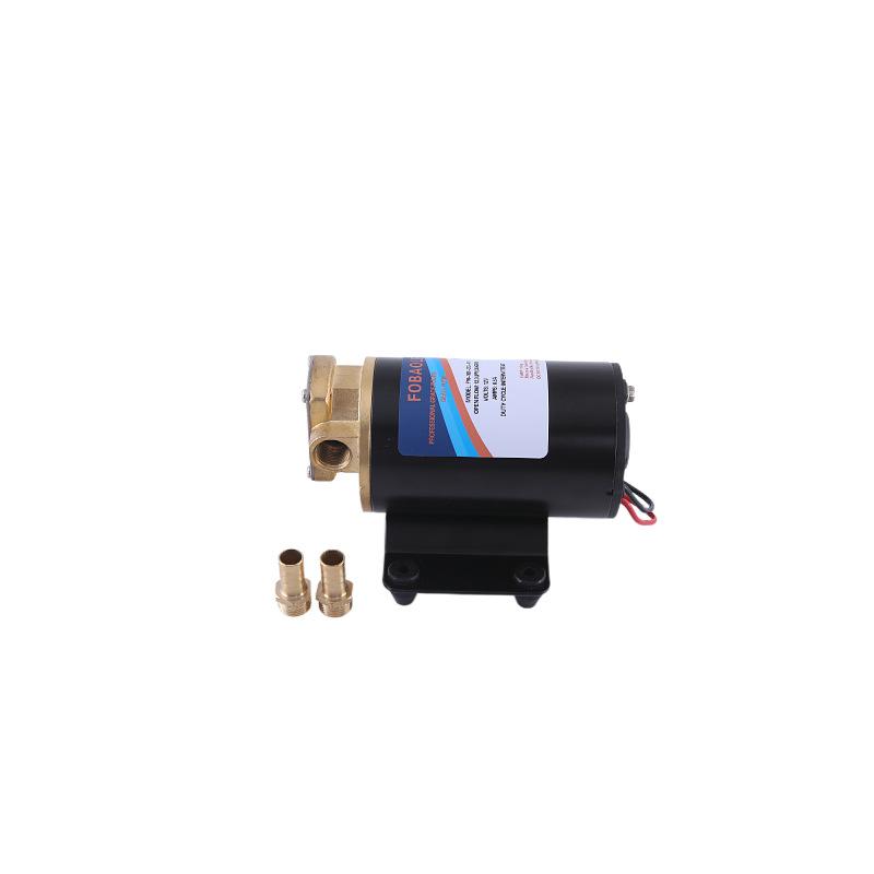 オイルポンプ 電動 12V 24V 軽油 潤滑油 ポンプ 銅製 ギアポンプ セルフプライミング 自動 吸引 コンパクト 軽量 持ち運び｜SUPERYOU