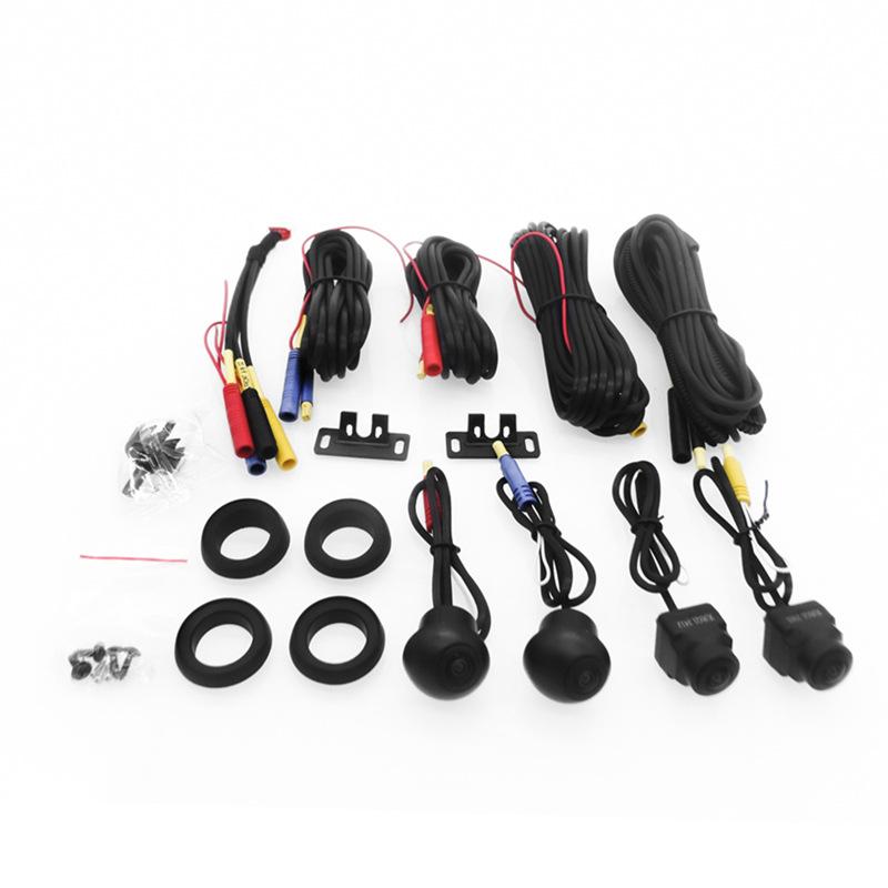 車載カメラ 360度 星光 夜視 右側 盲区 AHD1080P プラスチック 12V 170度 1280x1024 3W NTSC 150g ミラー 3D｜SUPERYOU 9,754円