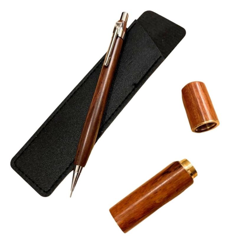 楽天市場】木軸シャーペン 軽量 スリム 木製 シャープペンシル 0.5 高