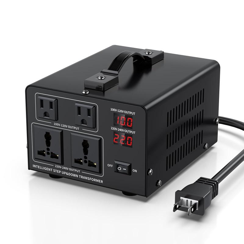 楽天市場】JARXIOKE 変圧器 アップトランス ダウントランス 海外電気