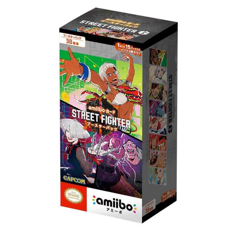 ストリートファイター6 amiiboカード ブースターパック（1BOX 15パック入り）